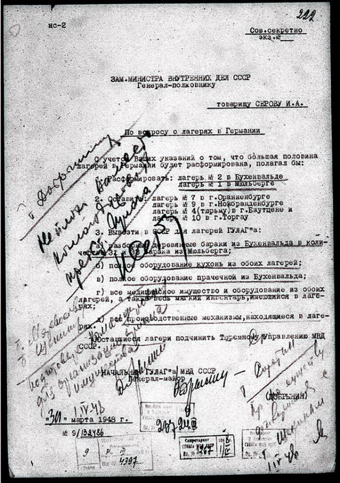 Приказ от 30 марта 1948 г. о передаче оборудования Бухенвальда в ГУЛАГ.png