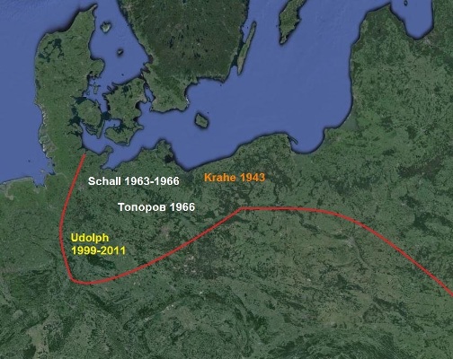 Карта балтской топонимики южной Балтики по исследованиям 1943-2011 гг..jpg