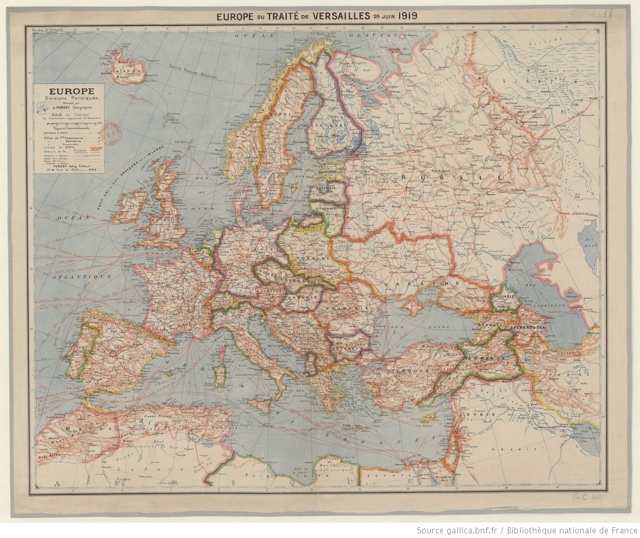 Europa pagal Versalio sutartis 1919 m..jpg
